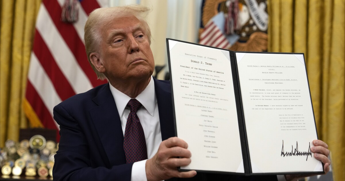 Trump pardons anti-abortion activists who blockaded clinic entrances